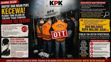 Rakyat Dan Insan Pers Kecewa! Pejabat Yang Selama Ini Terlihat Tegas Ternyata Diduga Tak Bersih