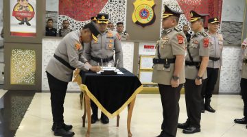 Kapolda Aceh Pimpin Sertijab 7 Pejabat Utama dan 9 Kapolres Jajaran Polda Aceh